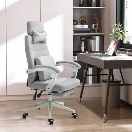 Ergonomická herní kancelářská židle, kolečka a nastavitelná výška