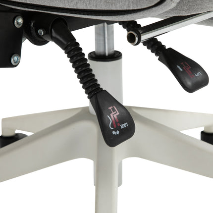 Ergonomická herní kancelářská židle, kolečka a nastavitelná výška