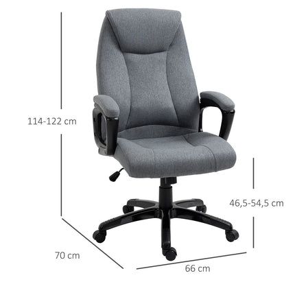 Ergonomická herní kancelářská židle, nastavitelná výška, masáž, šedá