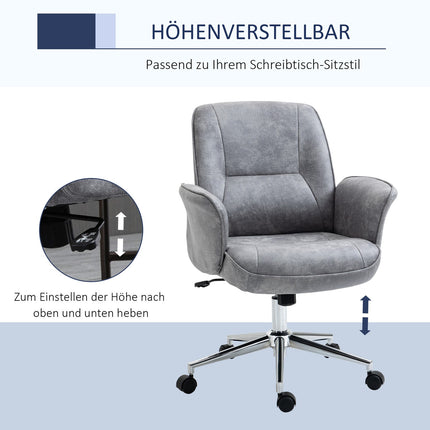 Ergonomická kancelářská židle – otočná o 360°, nastavitelná výška
