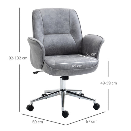 Ergonomická kancelářská židle – otočná o 360°, nastavitelná výška