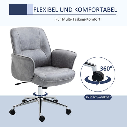 Ergonomická kancelářská židle – otočná o 360°, nastavitelná výška