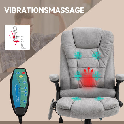 Ergonomická kancelářská židle s vyhříváním a masáží, nastavitelná výška