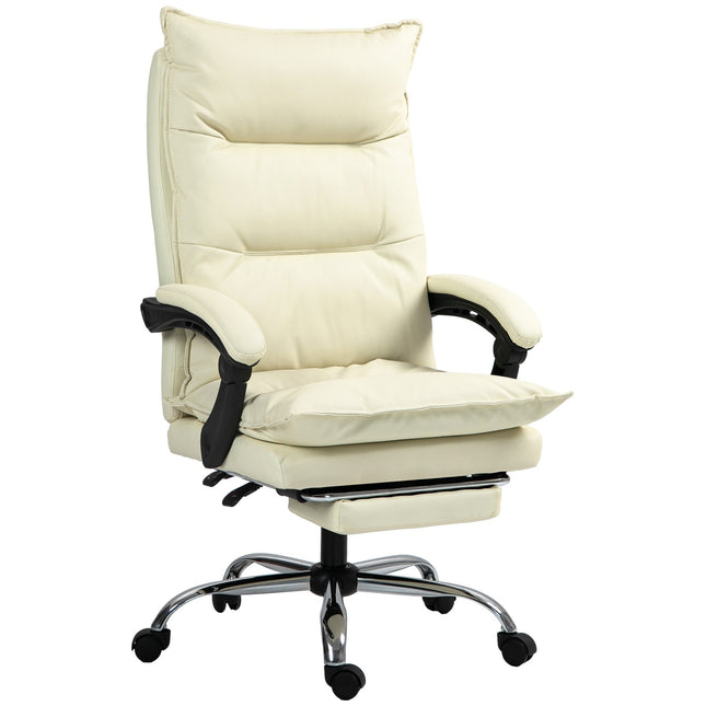 Ergonomická kancelářská židle, výškově nastavitelná, sklon 155°, béžová
