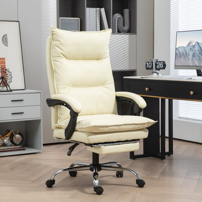Ergonomická kancelářská židle, výškově nastavitelná, sklon 155°, béžová