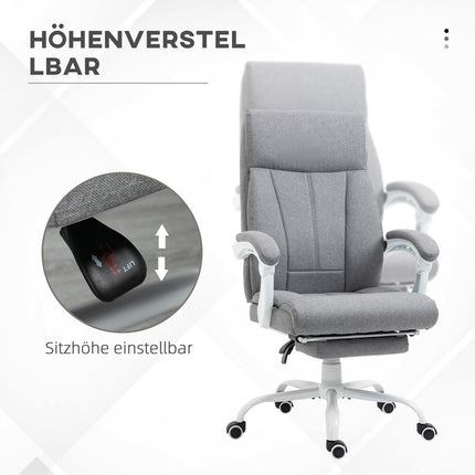 Ergonomická kancelářská židle s nastavitelným naklápěním a výškou