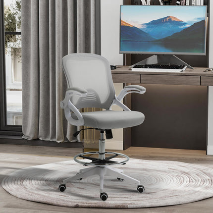 Ergonomická kancelářská židle, síťované opěradlo, nastavitelná výška, černá