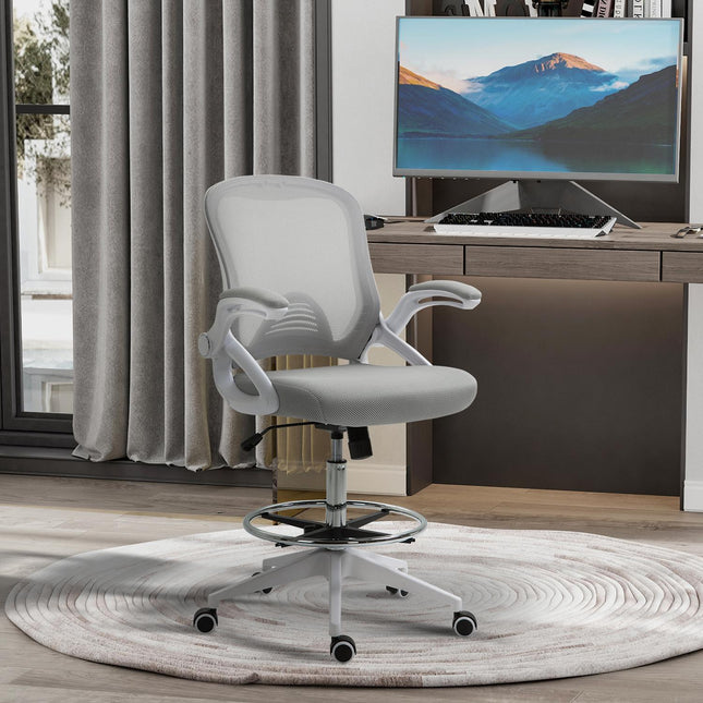 Ergonomická kancelářská židle, síťované opěradlo, nastavitelná výška, černá