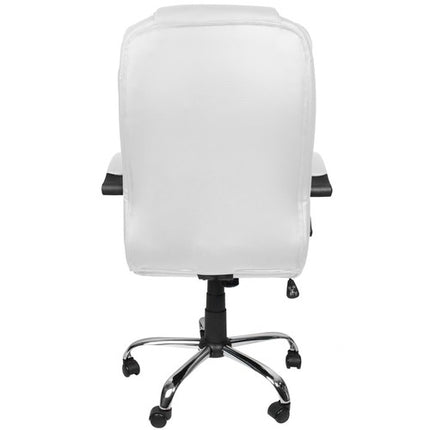 Kancelářská židle, ekokůže – bílá, Malatec 23240