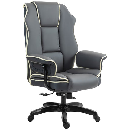 Ergonomická polohovací kancelářská židle, umělá kůže, nastavitelná