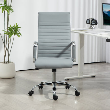Ergonomická kancelářská židle, nastavitelná výška, umělá kůže