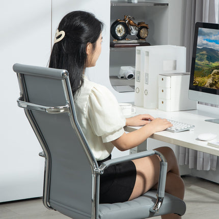 Ergonomická kancelářská židle, nastavitelná výška, umělá kůže