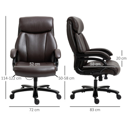 Ergonomická kancelářská židle, nastavitelná, nosnost 180 kg