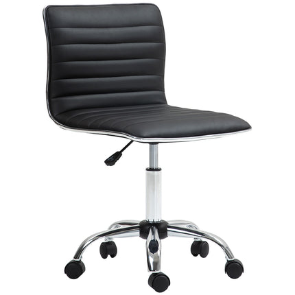 Ergonomická kancelářská židle, nastavitelná otočná, černá, nosnost 120 kg