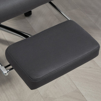 Ergonomická kancelářská židle, tmavě šedá, masážní a polohovací funkce