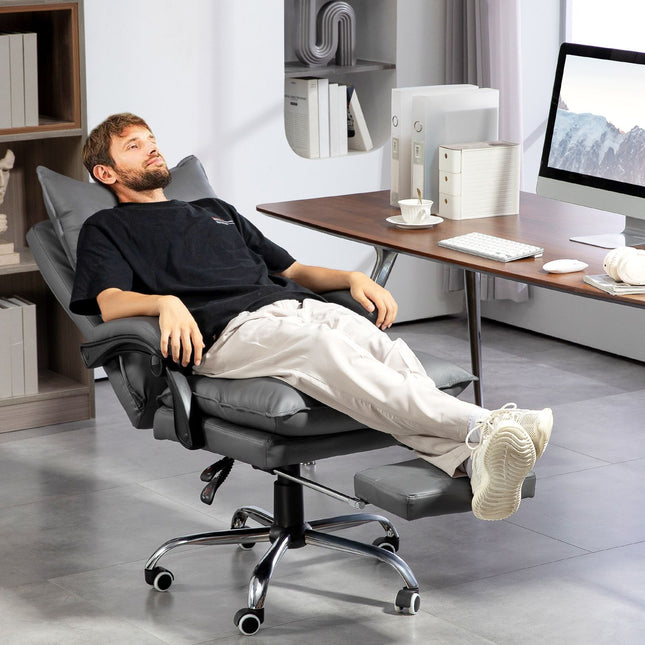 Ergonomická kancelářská židle, skládací a výškově nastavitelná, tmavě šedá
