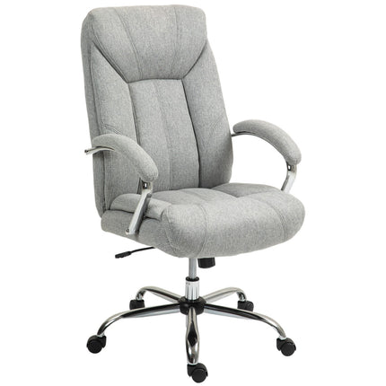 Ergonomická otočná kancelářská židle, polstrované područky, nastavitelná