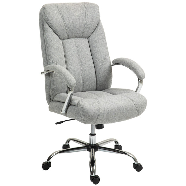 Ergonomická otočná kancelářská židle, polstrované područky, nastavitelná