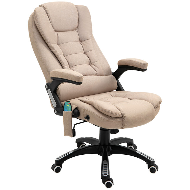 Ergonomická kancelářská židle s masáží, vyhříváním a odpočinkovou polohou