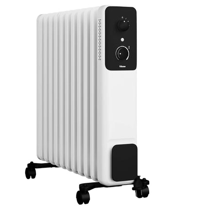 Olejový radiátor, 2500 W, nastavitelný termostat