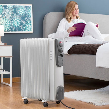 Olejový radiátor Oileven InnovaGoods 2500 W (11 komor)