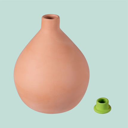 Olla Bewässerungstopf, 3L, poröser Ton, wassersparend