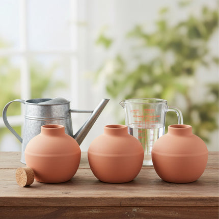 Zavlažovací sada olla, 800 ml, 3 ks, keramické nádoby