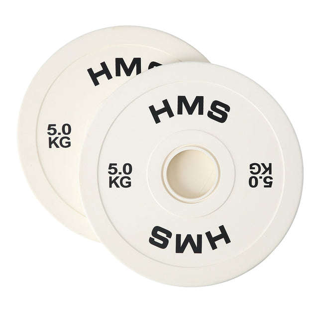 Olympijské gumové kotouče, pár, 5 kg každý