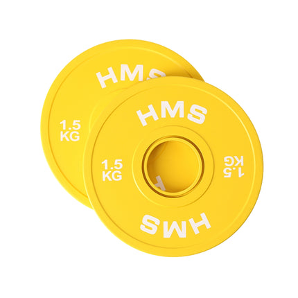 Olympijské gumové kotouče, 2 x 1,5 kg, vzpírání