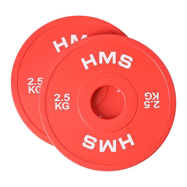 Olympijské gumové kotouče 2 x 2,5 kg guma