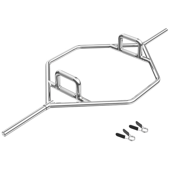 Olympijská hex trap osa, nosnost 226 kg, sklopné rukojeti
