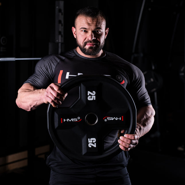 Olympijský polyuretanový kotouč, 25 kg