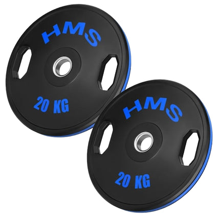 Olympijské gumové kotouče, 2 x 20 kg