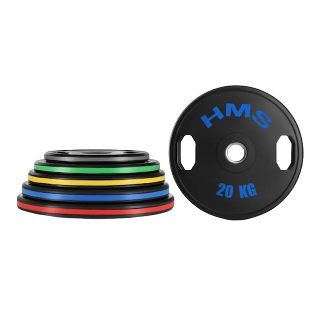Olympijské gumové kotouče, 2 x 20 kg