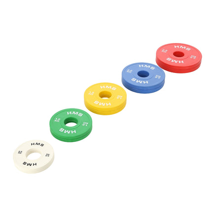 Olympijské kotouče, sada 0,5–2,5 kg, 5 párů