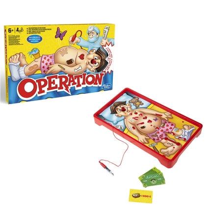 Desková hra Operation (ve finštině)