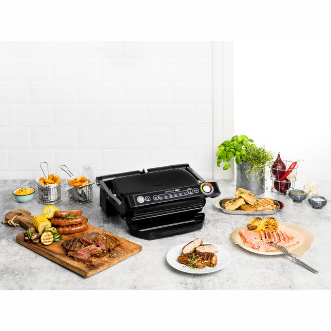 Optigrill+ černý s pekáčem