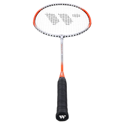 Badmintonová raketa oranžová – lehká, odolná konstrukce