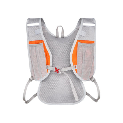 Orange Running Backpack, Lightweight, Water-Resistant