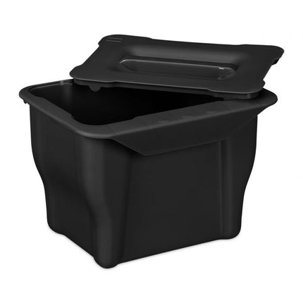 Kuchyňský koš na bioodpad 5 l, černý