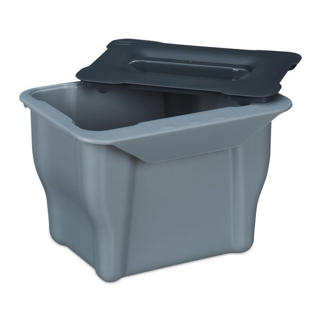 Kuchyňský koš na bioodpad 5 l, šedý