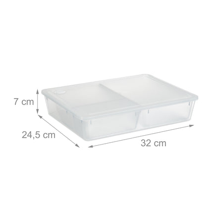 Organizér box se 3 vyjímatelnými přihrádkami