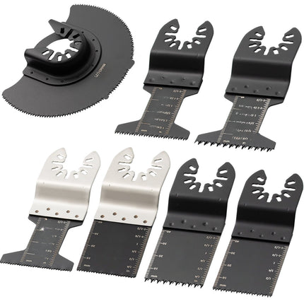 Oscillating Saw Blades Kit, 50-Piece Quick-Release, HCS
