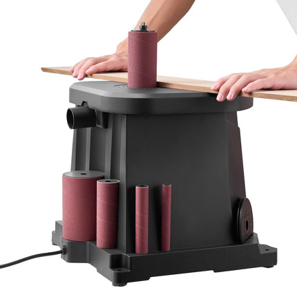 Oscillating Spindle Sander, 2000 RPM, 6 Sleeves, Dust Port