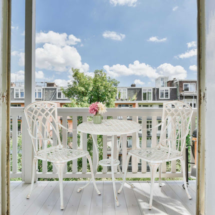 Outdoor 3-Piece Vintage Bistro Set – Table & Chairs
