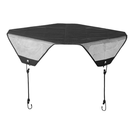 Outdoor Air Conditioner Cover, 28x28 In PVC Mesh, Black