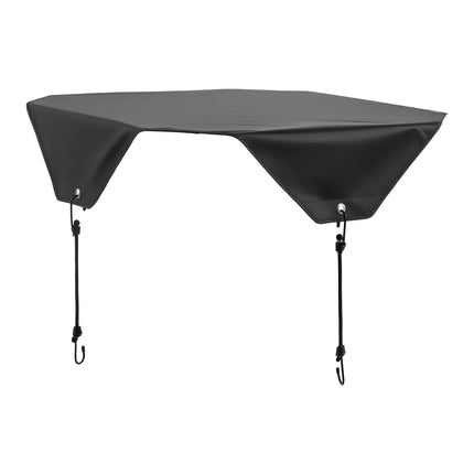 Outdoor Air Conditioner Cover, 28x28 In Waterproof, Black