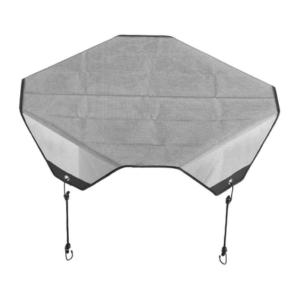 Outdoor Air Conditioner Cover, PVC Mesh, 36 x 36 in, Black