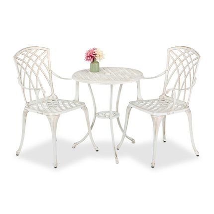 Outdoor Bistro Set, Vintage Design, 3-Piece