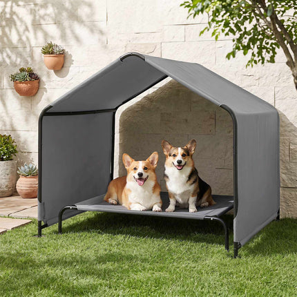 Outdoor Dog Shade Shelter, Waterproof, 51"x46.5"x42.5"